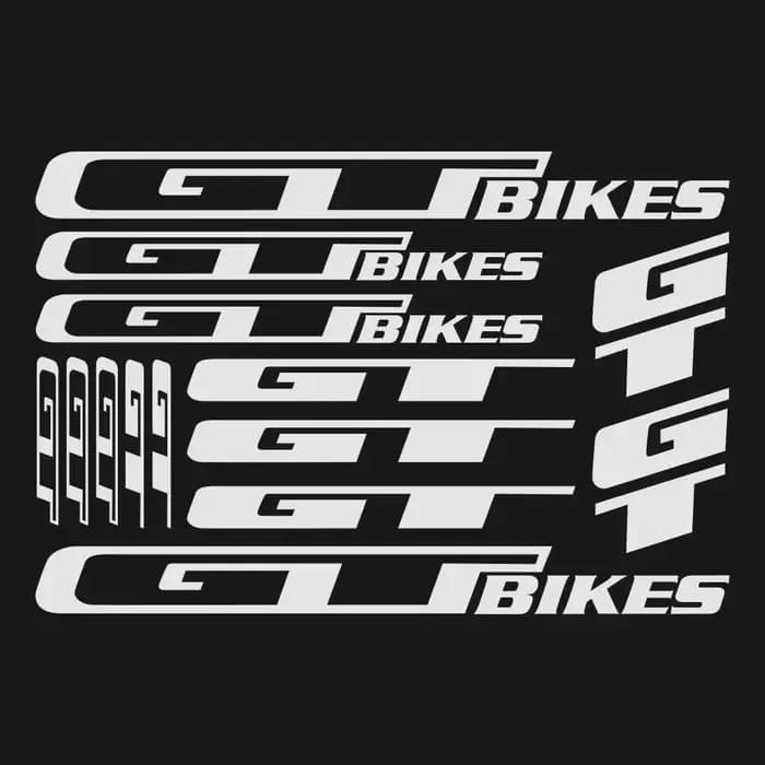 Un ensemble de 14 autocollants créatifs pour casques de vélo
