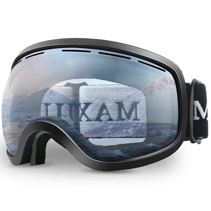 Lunettes de ski, Sports de neige d'hiver avec masque de ski Anti-buée à Double lentille