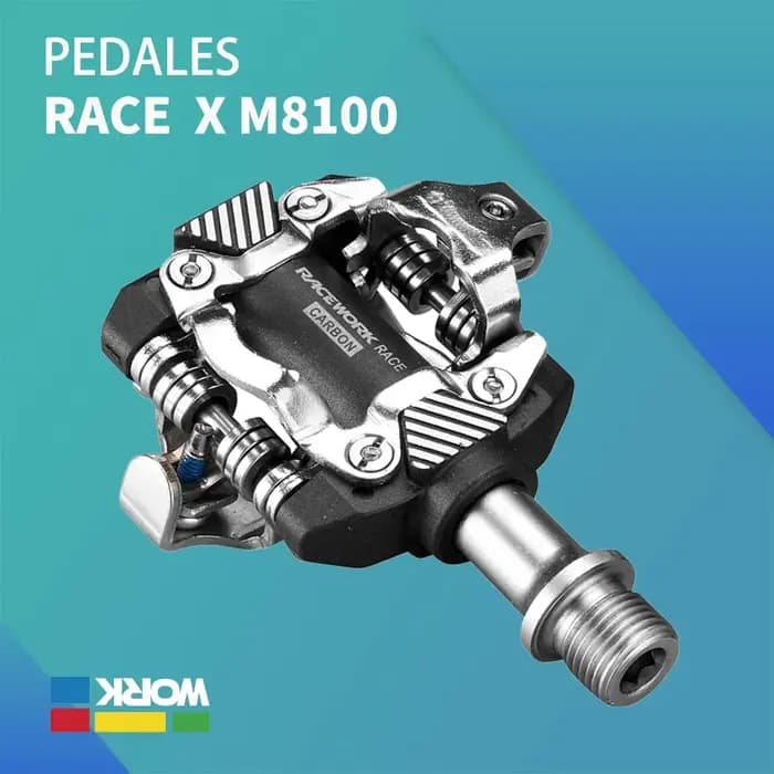 Pédales de vélo vtt en carbone XT pédale de printemps autobloquante pédales automatiques de vélo de