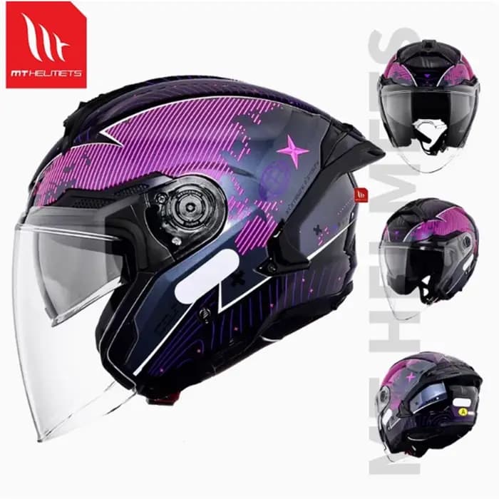 MT casque de moto MT Cosmo SV 3/4