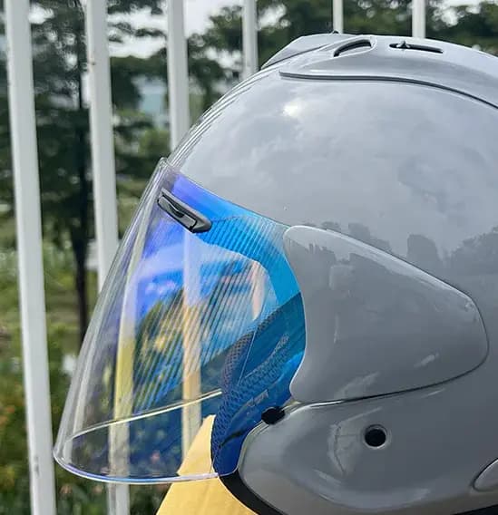 2025 VZ-RAM gris demi casque unisexe moto tout-terrain SZ-R VAS