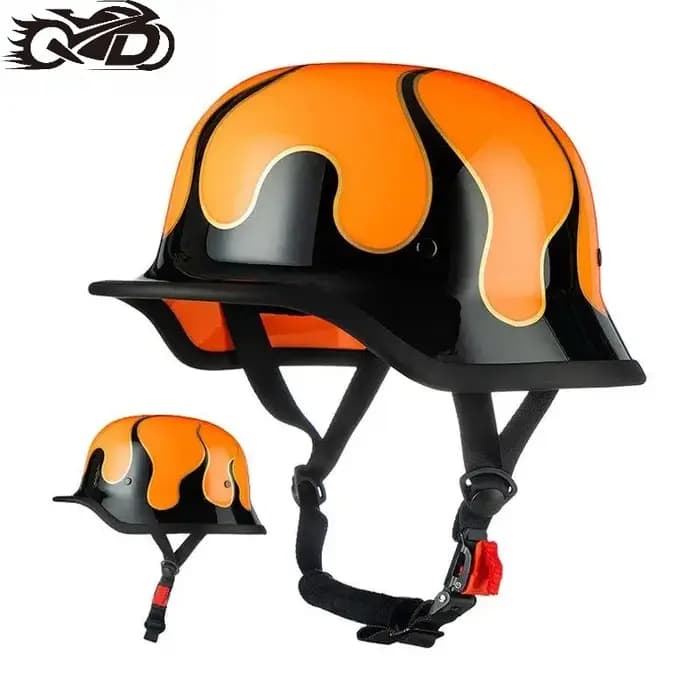Casque De Moto approuvé DOT matériau ABS