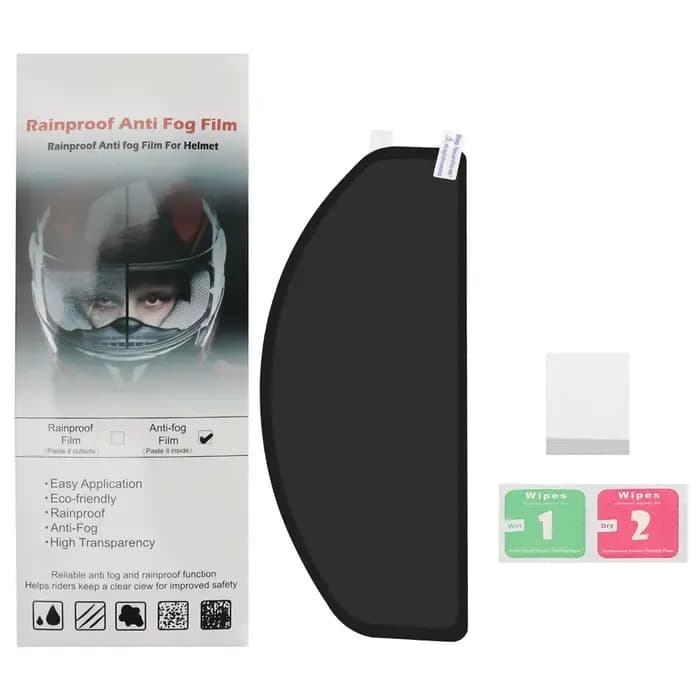 Film antibuée Anti-éblouissement pour casque de moto