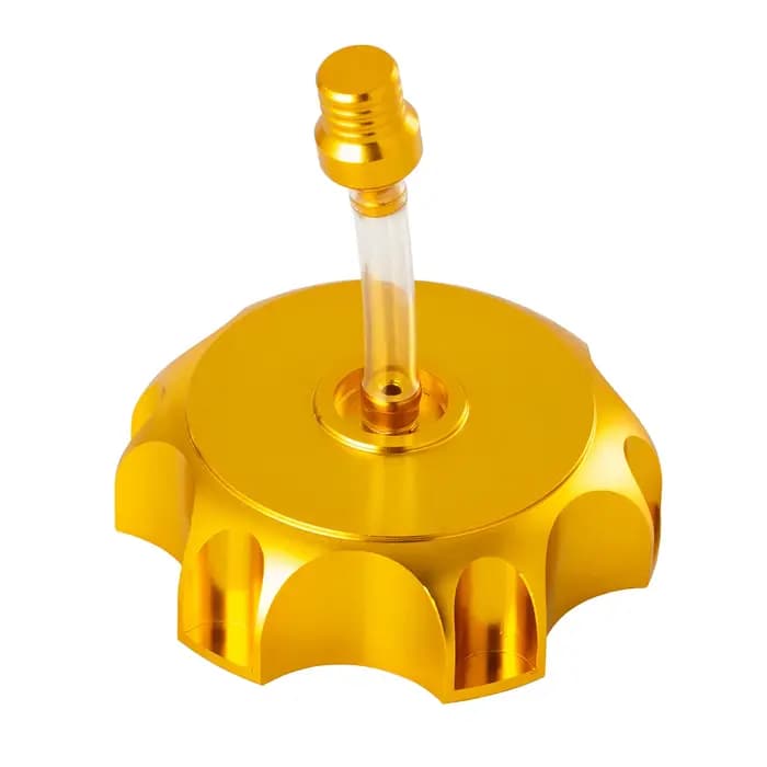 Couvercle de bouchon de réservoir de carburant en aluminium CNC