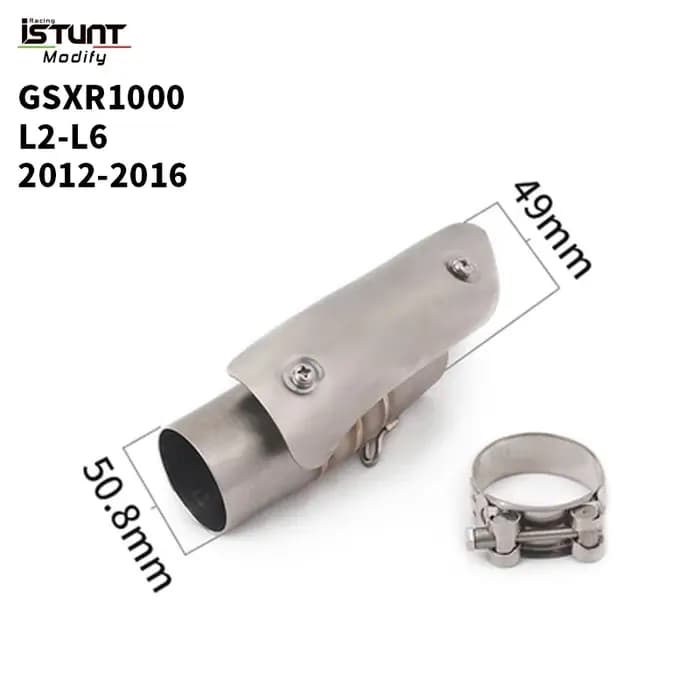 Tuyau de liaison intermédiaire modifié pour Suzuki GSXR1000