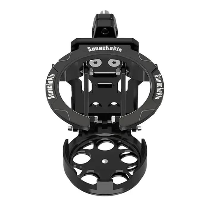 SEAMETAL pliable plateau tournant moto support de verre pour guidon motos porte-bouteille