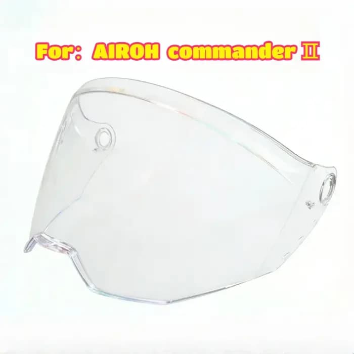 Visière de remplacement HD pour casque de moto Airoh Commander 2, accessoire