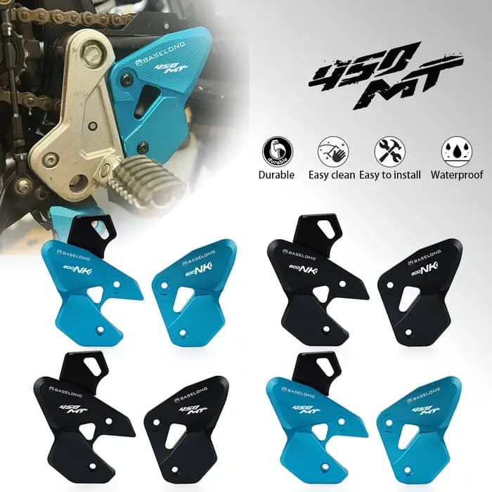 2024 2025 2026 Moto pour CFMOTO CF MOTO 450MT 450 Ibex MT 450 MT450 pédale garde pédale arrière garde talon plaque décorative
