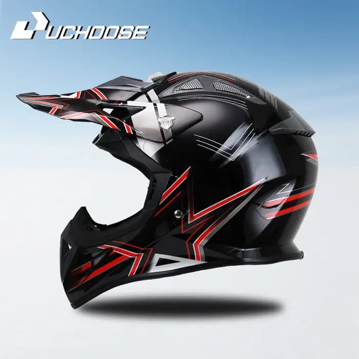 Uchoose haute qualité moto hors route casque de course ATV forêt DH VTT