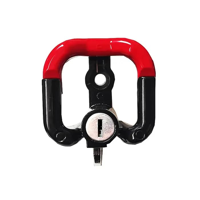 Verrou de sécurité antivol pour casque de moto en aluminium