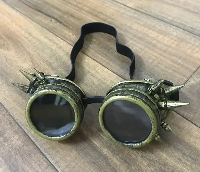 Lunettes de Pilote Steampunk Happator pour Adulte