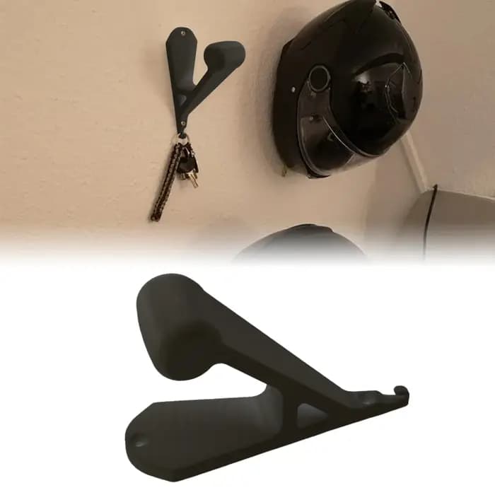 Supports à crochets pour casque de moto