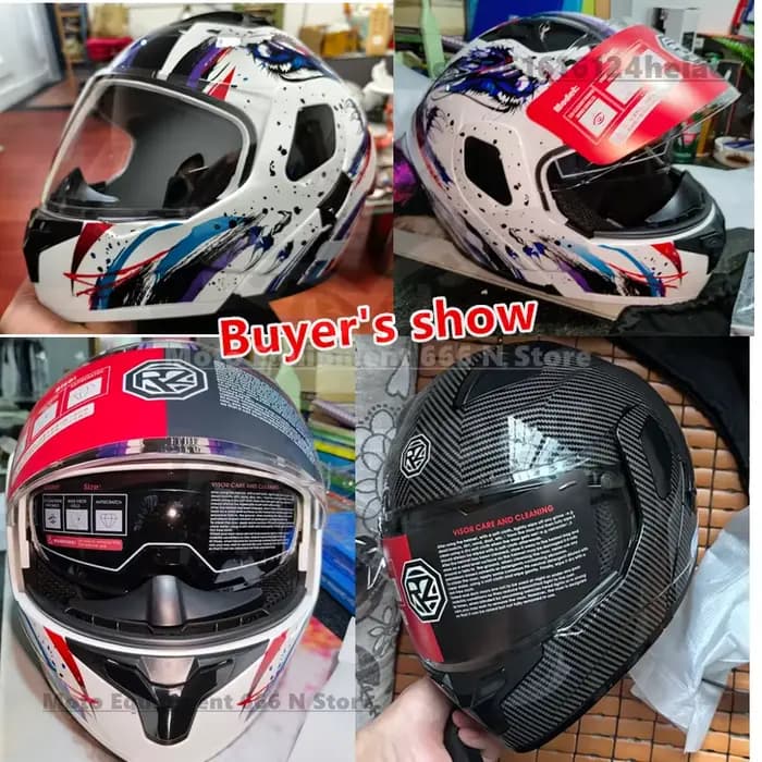 Casque de moto Orz
