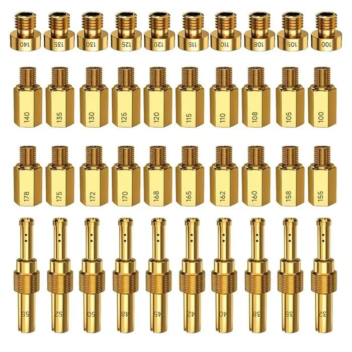 Kit de jets de carburateur AT51 pour PWK Keihin OKO KOSO CVK
