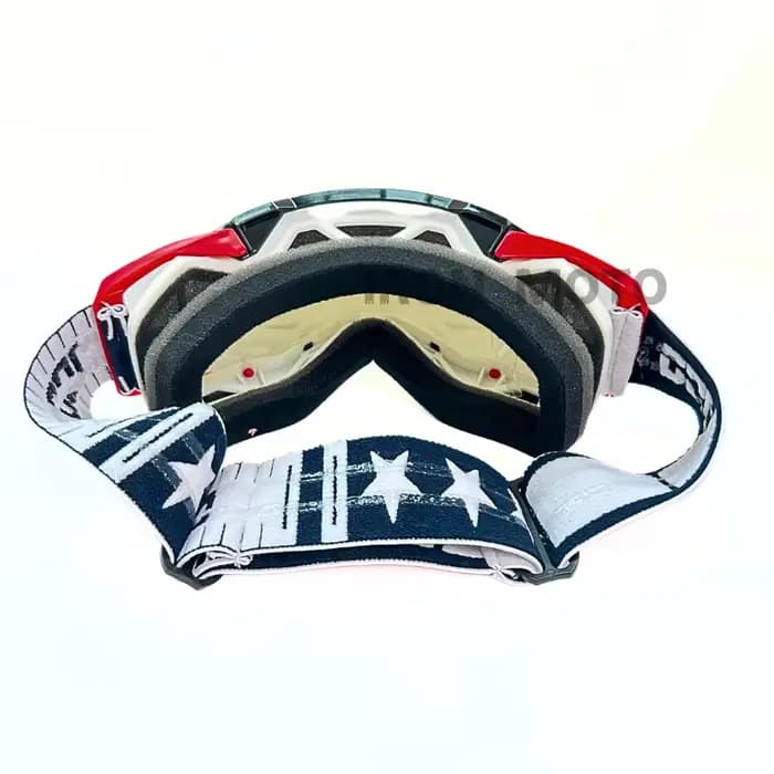 Lunettes de motocross coupe-vent