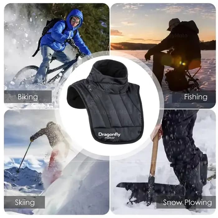 Masque thermique coupe-vent pour moto