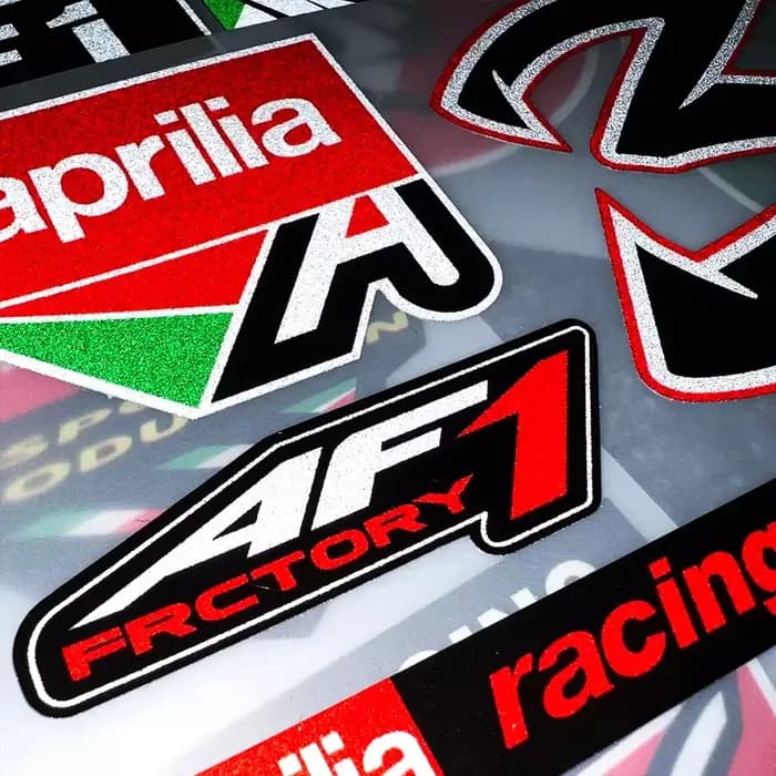 Autocollants de décoration de carrosserie de moto de Motocross