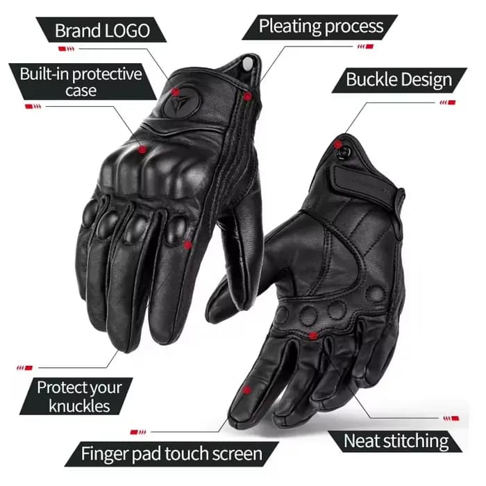 Gants de moto pour hommes et femmes