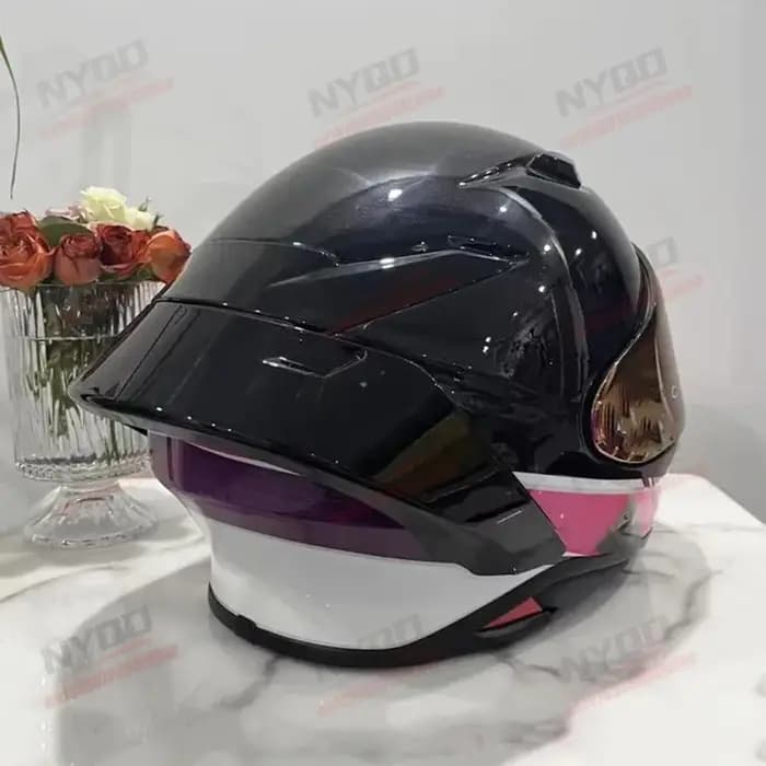 Aileron de casque de moto, grande aile arrière, installation non destructive, compatible avec SHOEI Z8