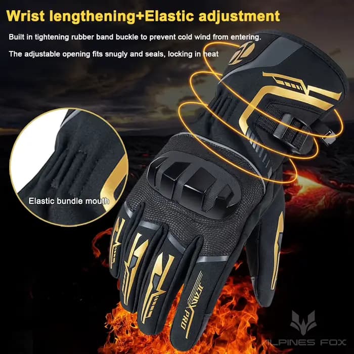 Gants de Moto imperméables pour garder au chaud