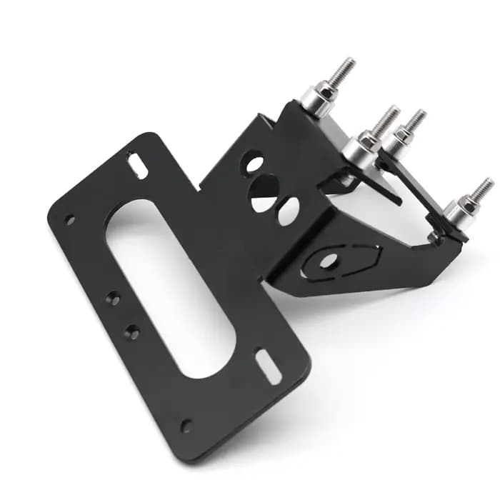 Cadre de plaque de planificateur arrière de moto
