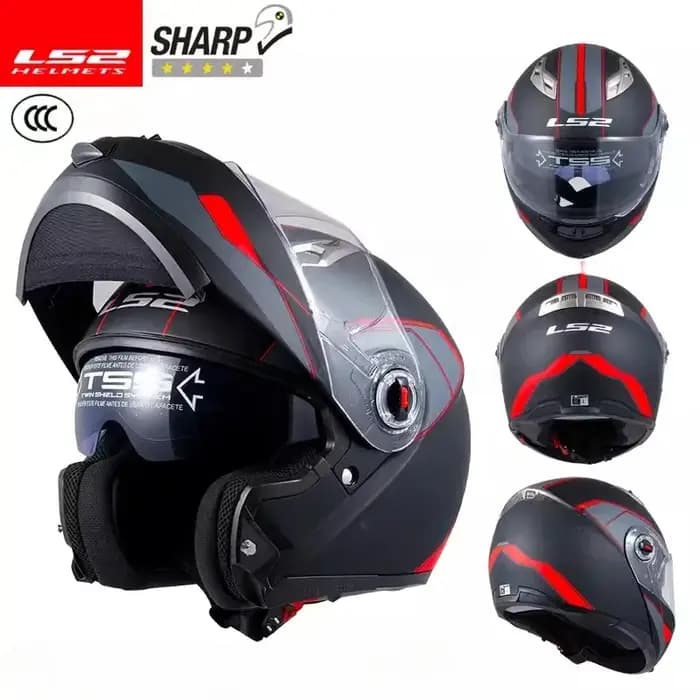 Casque de moto d'origine LS2 FF370