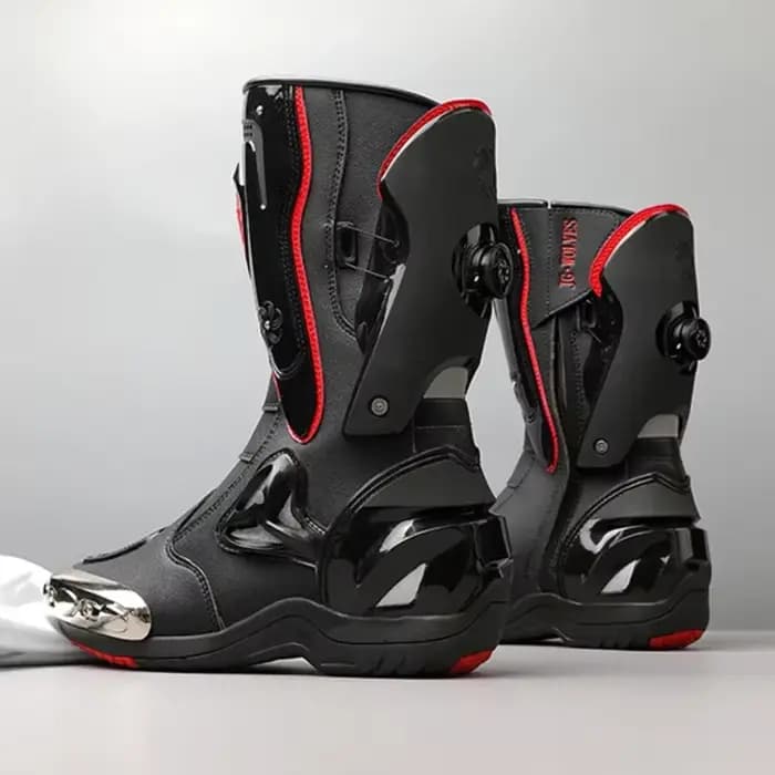 Bottes à plateforme pour moto