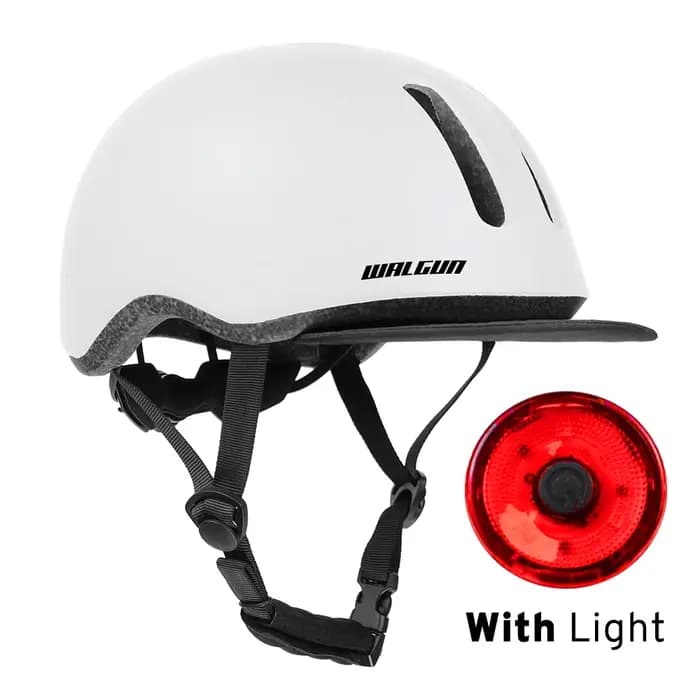 Casque de vélo vintage UB-26 avec lumière LED