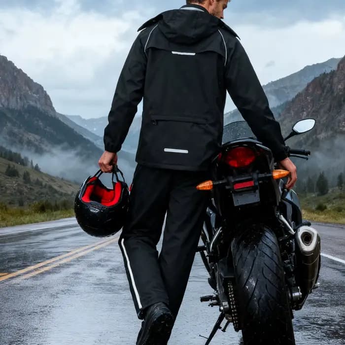WOSAWE moto imperméable costumes hommes femmes