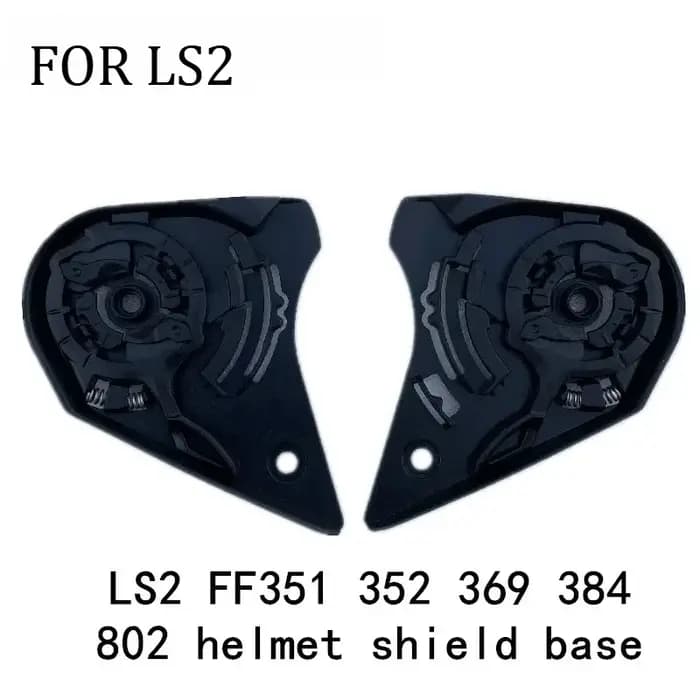 Base de fixation de visière pour casques LS2 FF351, 352, 369, 384, 802