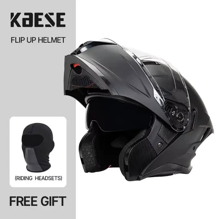 Casque de Moto intégral de conception personnalisée casques rabattables à double lentille casques mo