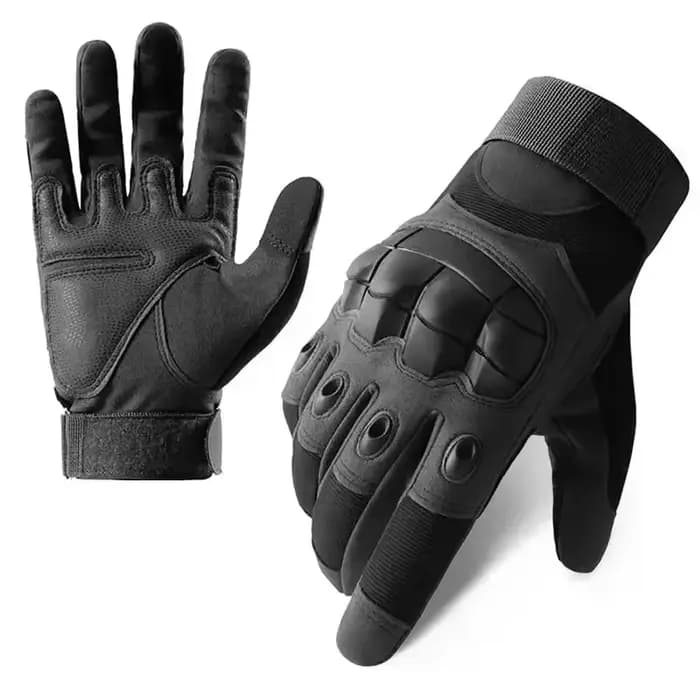 Gants de moto noirs pour hommes, en cuir véritable, blancs, pour la conduite sur route, gants tactiles pour quatre saisons, taille: M-XL Livraison rapide 4-6 jours Arrivée