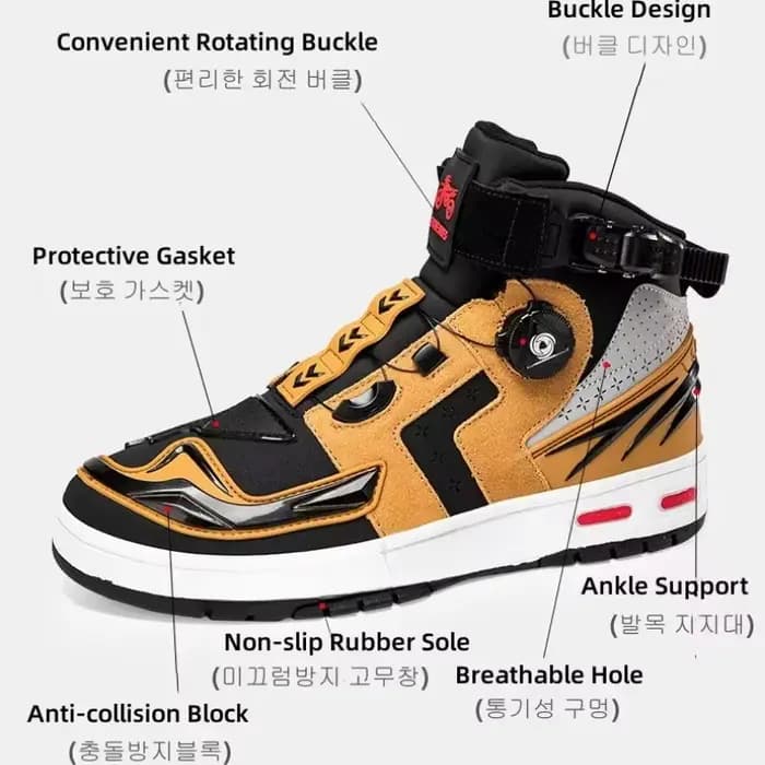 Bottes de moto respirantes pour hommes et femmes