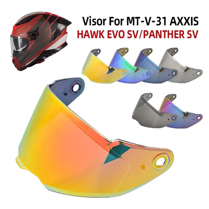 Visière pour casque de Moto MT-V-31 AXXIS HAWK EVO SV PANTHER SV