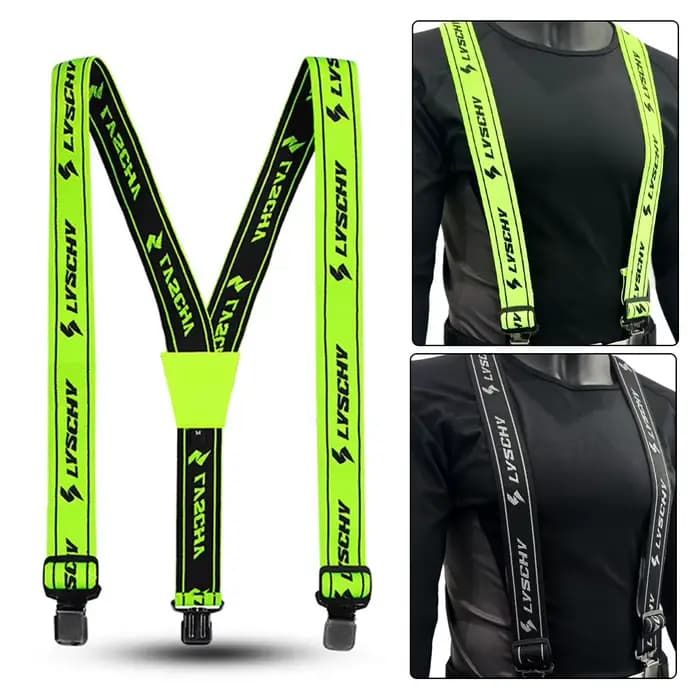 Bretelles de pantalon de moto Y-back réglables pour pantalons de course moto