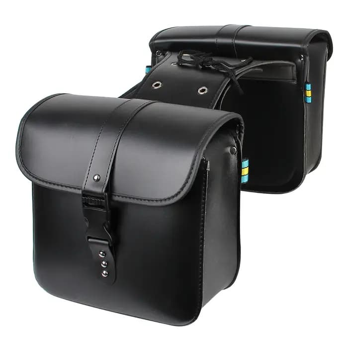 Sacs de selle de moto rétro
