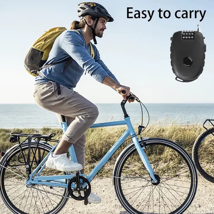 Serrure de casque de moto