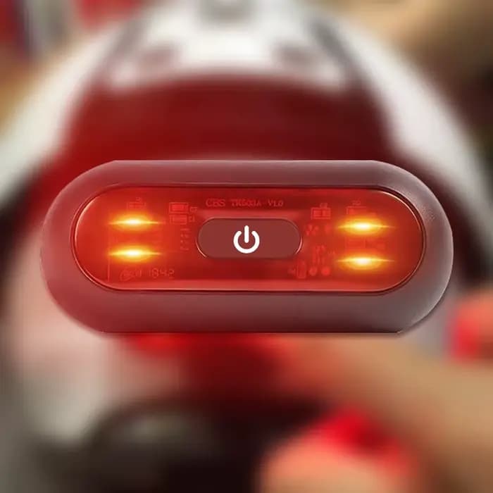 Lumière LED étanche pour casque de moto, feu arrière de vélo, signal de sécurité, iode