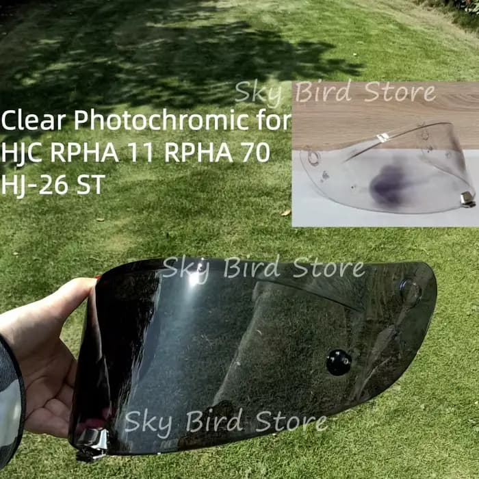Visière photochromique accessoires de Moto lentille de casque pour HJC RPHA 11