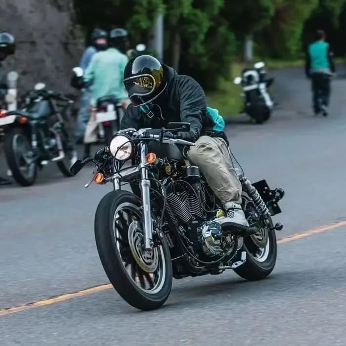 Casque de Moto chaud coque en fibre de verre