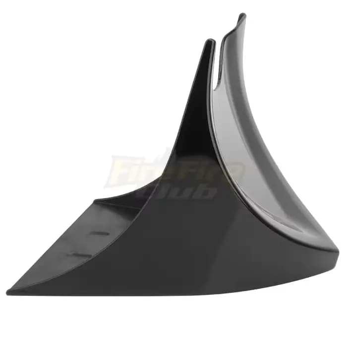 Becquet avant universel de carénage de menton inférieur noir de moto pour Harley Fatboy Softai V-ROD