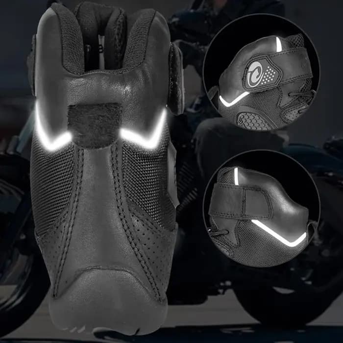 ARCX-Bottes de moto pour hommes, Chaussures de motocross, Hurbike Biker, Chopper Cruiser, Touring Rinse Shoes, Bottes d'équitation d'été