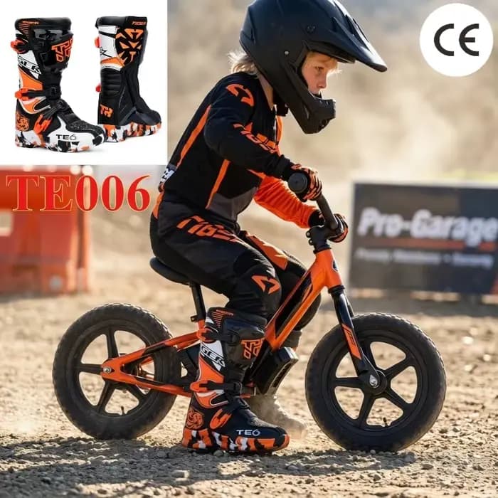 NOUVELLES Bottes de Motocross TE006 pour Enfants