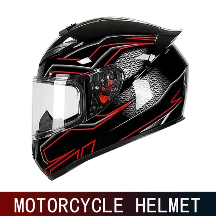 DOT personnalisé moto casque intégral hommes et femmes