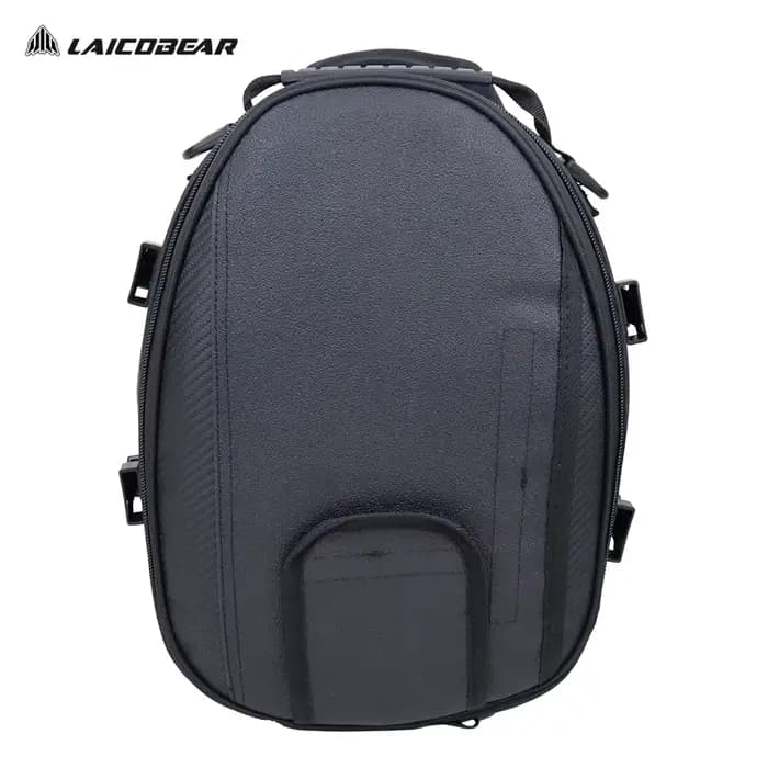 Sac arrière de moto noir