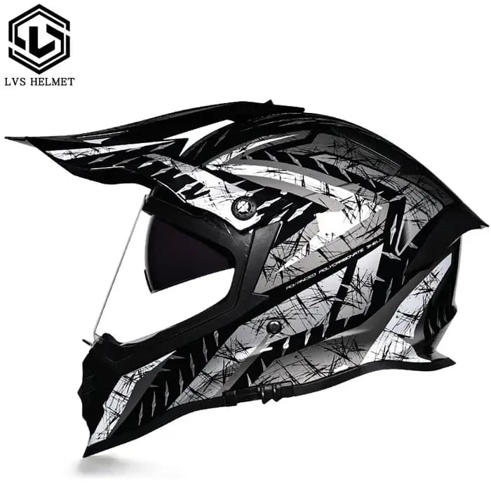 Casque de moto, casque de motocross tout-terrain