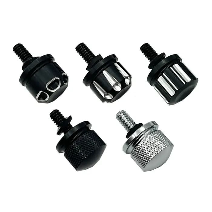 Couvercle de bouton de montage de vis de fixation de boulon de siège de garde-boue arrière de moto a