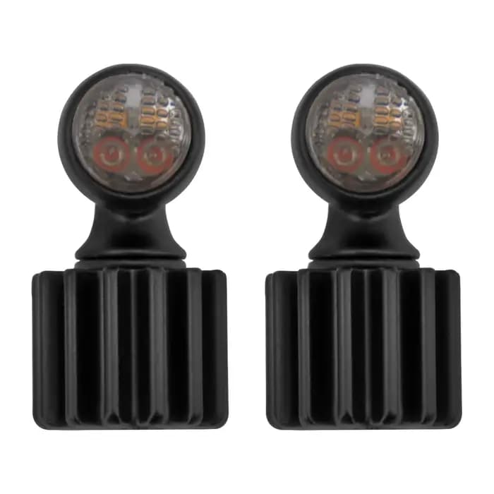 Mini clignotant LED universel pour motos, feu avant et arrière pour Harley Sportster 883 1200 Tourin