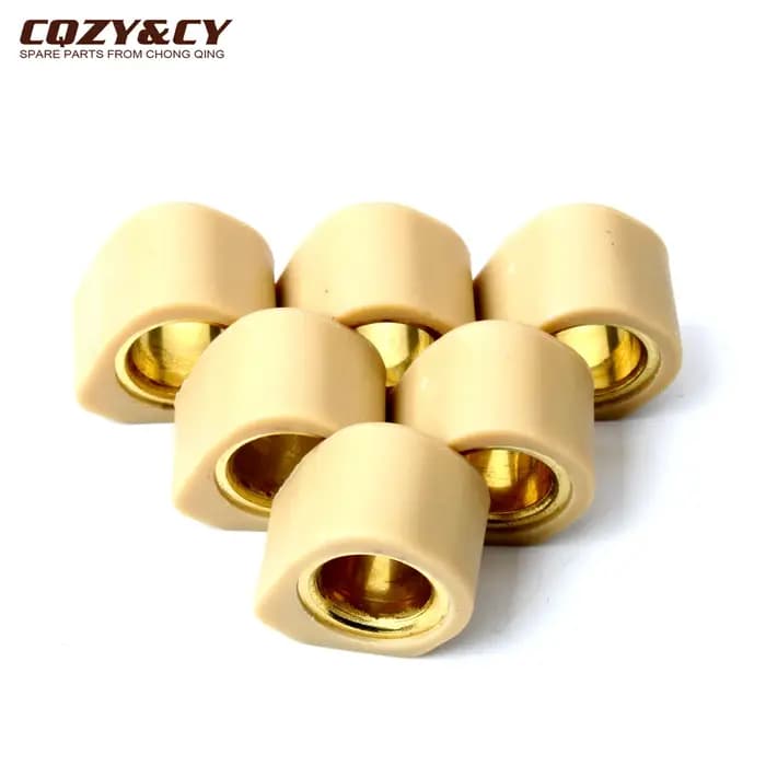 Poids de rouleau de variateur de course, 6 pièces, 20x15mm, 8g, 10g, 13g, 15g, 19g, pour Suzuki Burg