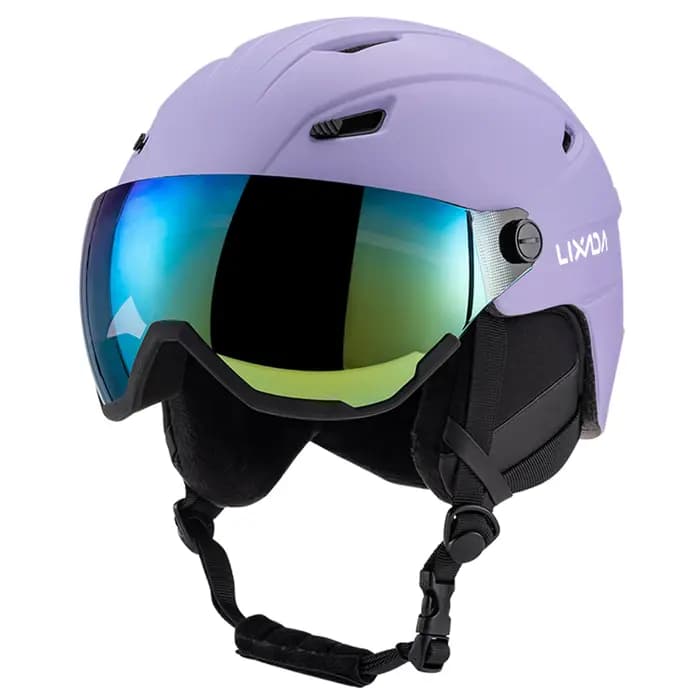 Casque de ski intégré pour homme et femme